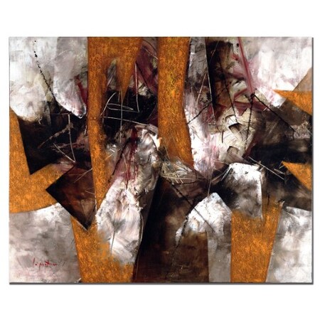 'Abstract III' Canvas Art,26x32